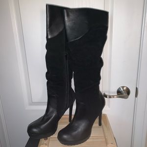 Jessica Simpson Black Heeled Boots